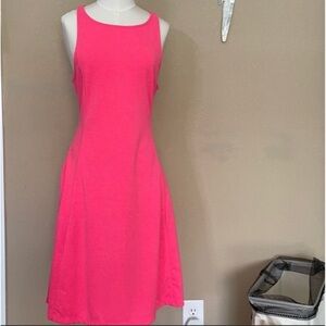 Old Navy Casual fit and Flare Vibrant Pink in a size Large EUC